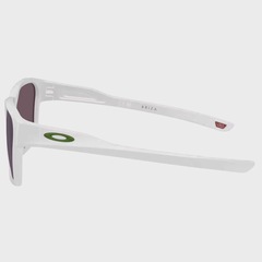 Óculos de Sol Oakley Briza Matte White Prizm Jade Masculino - Foto 3