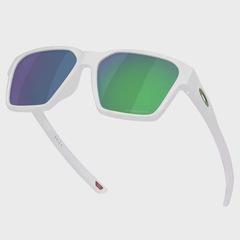 Óculos de Sol Oakley Briza Matte White Prizm Jade Masculino - Foto 4