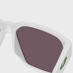 Óculos de Sol Oakley Briza Matte White Prizm Jade Masculino - Foto 5
