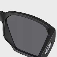 Óculos de Sol Oakley Briza Polished Black Prizm Black Polarized Masculino - Foto 6