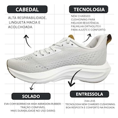 Tênis Masculino Under Armour Charged Sunny + 1 Par de Meia - Foto 4