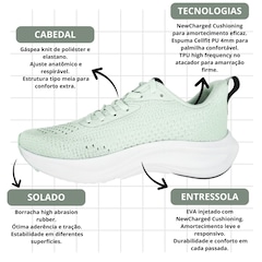 Tênis Feminino Under Armour Charged Sunny + 1 Par de Meia - Foto 4