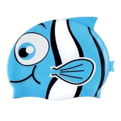 Kit Natação Convoy Óculos + Touca + Protetor Ouvido e Nariz Infantil - Foto 2