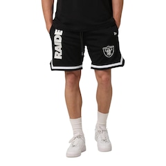Bermuda New Era Mesh League Las Vegas Raiders Masculino - Foto 2