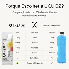 Kit 3 Caixas LIQUIDZ® Eletrólitos Zero Açúcar Limão Siciliano - 42 Sachês - Foto 4