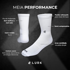 Kit 3 Meias Performance Esportiva -  Lurk - Foto 3
