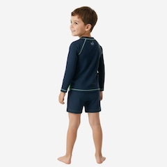 Conjunto de Praia Verão Tip Top Proteção Solar UV Infantil - Foto 2
