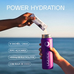 Kit 4 Caixas LIQUIDZ® Eletrólitos Zero Açúcar Jabuticaba 56 Sachês - Foto 3