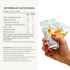 LIQUIDZ® - Eletrólitos Zero Açúcares - Sabor Maracujá com Morango - 14 sachês - Foto 2