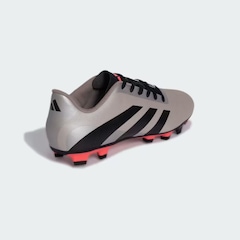 Chuteira de Campo Adidas Adulto Predator Essentials 24.5 Platinum - Foto 7