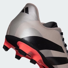 Chuteira de Campo Adidas Adulto Predator Essentials 24.5 Platinum - Foto 8