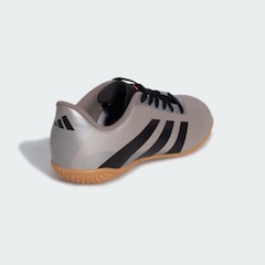 Chuteira Futsal Infantil Adidas Predator Essentials 24.5 Platinum - Foto 6