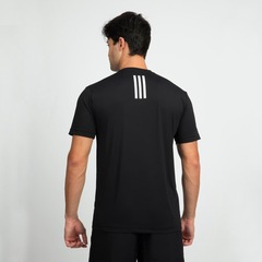 Camiseta Adidas Own The Run Stripes Masculina - Foto 2