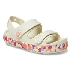 Sandália Crocs Crocband Cruiser Glow Confetti Band Sandal K Summit - Infantil - Foto 2