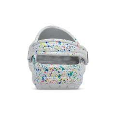 Sandália Crocs Classic Glow Paint Splatter Clog K - Infantil - Foto 7