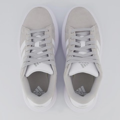 Tênis Feminino adidas Grand Court Platform Suede - Foto 4