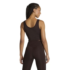 Camiseta Regata Adidas Cropped Essential Feminina - Foto 2