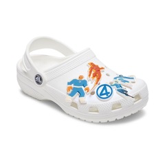 Kit Jibbitz Crocs Marvel Quarteto Fantástico Pack com 5 Peças - Foto 2