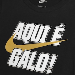 Camiseta Atlético Mineiro Nike Verbiage Infantil - Foto 4
