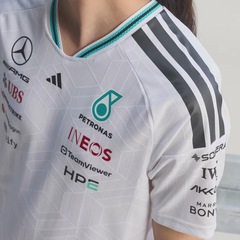 Camiseta adidas Mercedes AMG Petronas Driver Masculina - Foto 5