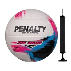 Kit Bola Vôlei Penalty MG 3600 XXV + Bomba de Ar - Foto 1