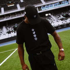 Camiseta do Botafogo Escudos Clássicos Cancha FC Masculina - Foto 5