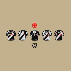 Camiseta do Vasco Mantos Clássicos Cancha FC Masculina - Foto 4