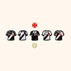 Camiseta do Vasco Mantos Clássicos Cancha FC Masculina - Foto 3