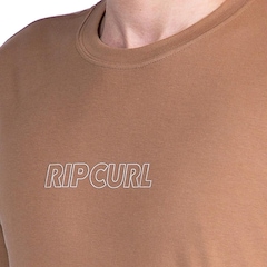 Camiseta Rip Curl Outline Masculina - Foto 3