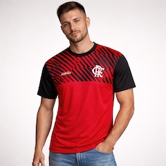 Camisa Do Flamengo Efeito Símbolo Braziline - Masculino - Foto 2