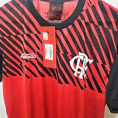 Camisa Do Flamengo Efeito Símbolo Braziline - Masculino - Foto 3