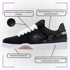 Kit Tênis Öus Imi Série X E Meia - Masculino - Foto 3