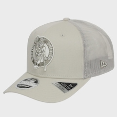Boné Masculino New Era 9Seventy Stretch Snap Boston Celtics Aba Curva - Foto 1