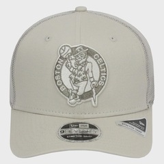 Boné Masculino New Era 9Seventy Stretch Snap Boston Celtics Aba Curva - Foto 2