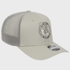Boné Masculino New Era 9Seventy Stretch Snap Boston Celtics Aba Curva - Foto 3