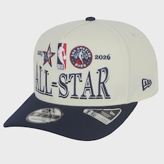 Boné Masculino New Era 9Fifty A-Frame NBA All Star Aba Curva - Foto 1