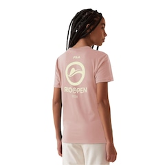 Camiseta Fila Regular Premium Rio Open 26 Feminina - Foto 3