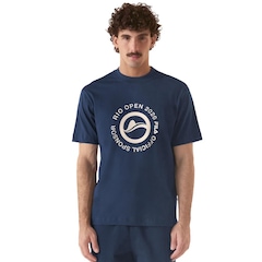 Camiseta Fila Regular Official Sponsor Rio Open 26 Masculina - Foto 1