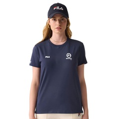 Camiseta Fila Regular Premium Rio Open 26 Feminina - Foto 1