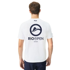 Camiseta Fila Regular Premium Rio Open 26 Masculina - Foto 3