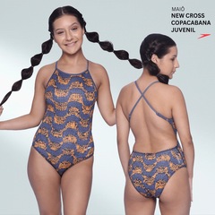 Maiô Speedo New Cross Copacabana - Infantil - Foto 6