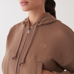 Jaqueta New Balance Athletics Small Logo Feminina - Foto 4