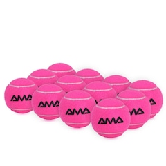 Bola de Beach Tennis Ama Pink Pack com 12 Bolas - Foto 1