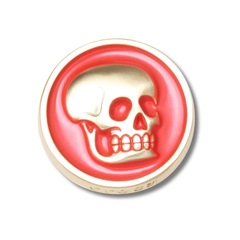 Jibbitz™ Crocs Cabeça de Caveira - Foto 1