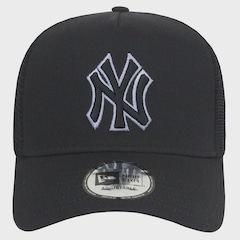 Boné New Era 9Forty Outline E-Frame New York Yankees Trucker Navy Masculino - Foto 2