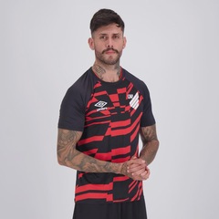 Camisa do Athletico Paranaense Aquecimento 26/27 Umbro Masculina - Foto 2