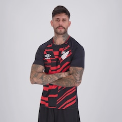 Camisa do Athletico Paranaense Aquecimento 26/27 Umbro Masculina - Foto 3