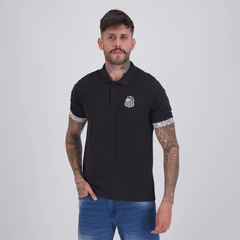 Camisa Polo Umbro Santos Viagem 26/27 Masculina - Foto 3
