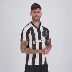 Camisa do Corinthians Raglan Dry Listrada Masculina - Foto 2