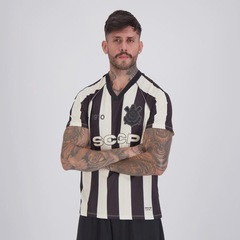 Camisa do Corinthians Raglan Dry Listrada Masculina - Foto 3